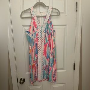Lilly Pulitzer Lynn Shift in Out To Sea Print